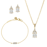 Dazzling Beauty 2 | Jewelry set with fine crystals