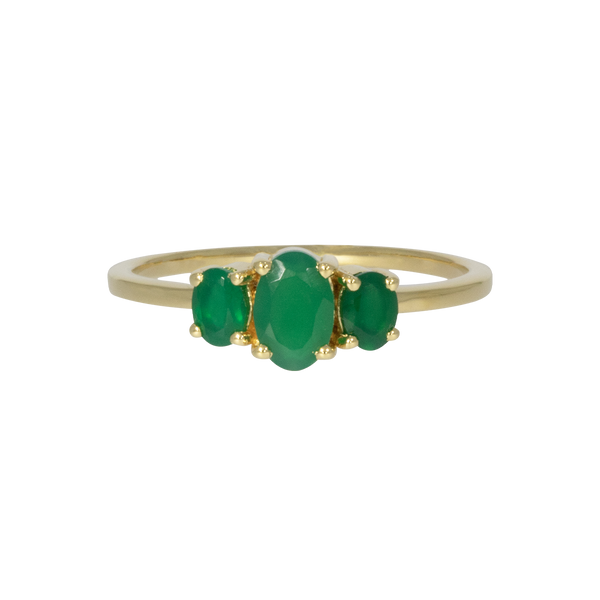 Dublin | Green Onyx Ring