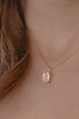 Icon | Minimalist smaradg cut jewelry set