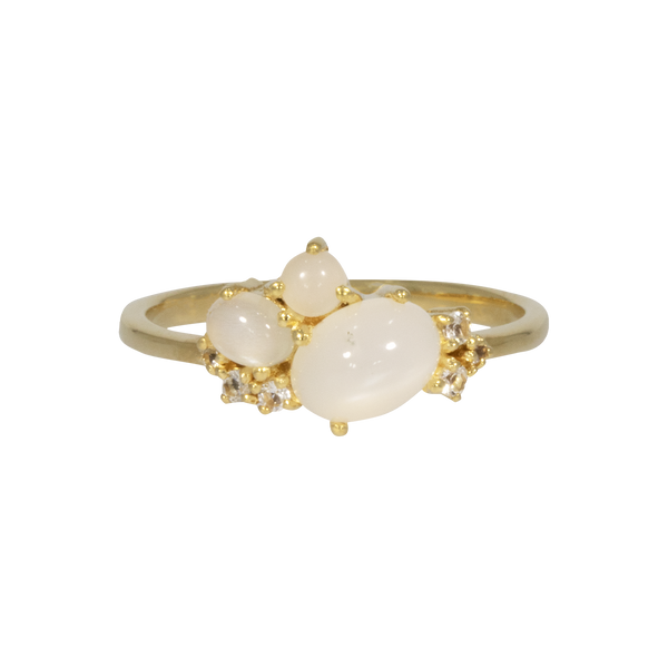 Oslo | Ring with moonstones