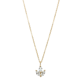 Simply Wonderful | Necklace with crystal pendant