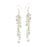 Enchantment | Long earrings with crystal drops