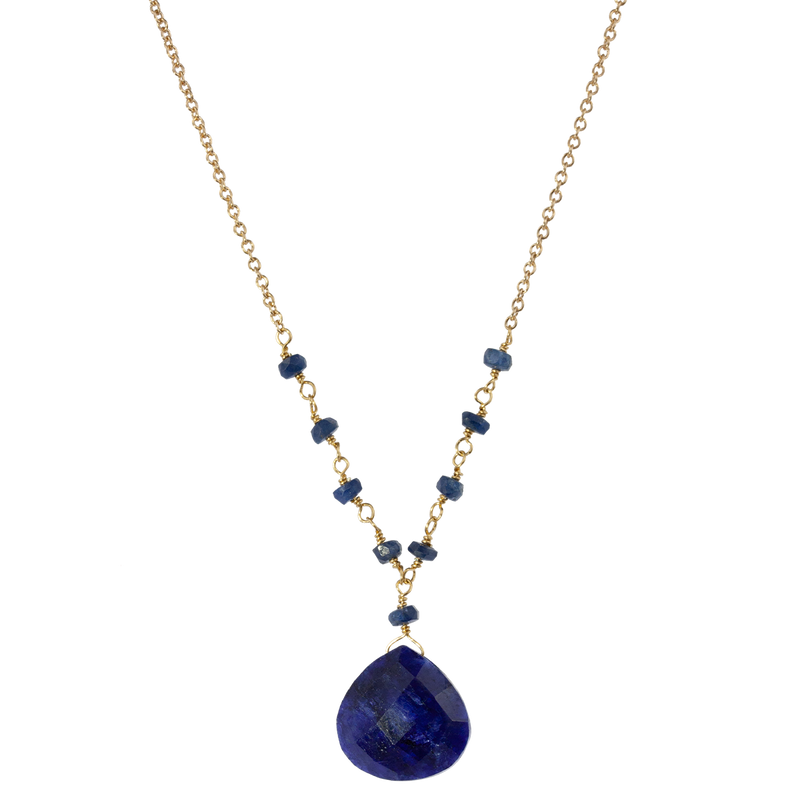 Faith | Sapphire Necklace