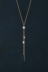 Delilah | delicate bridal necklace with pearls