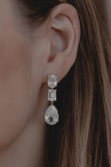 Felina | Statement Crystal Earrings