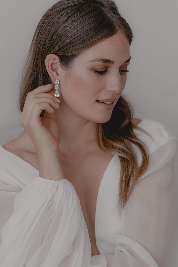 Felina | Statement Crystal Earrings