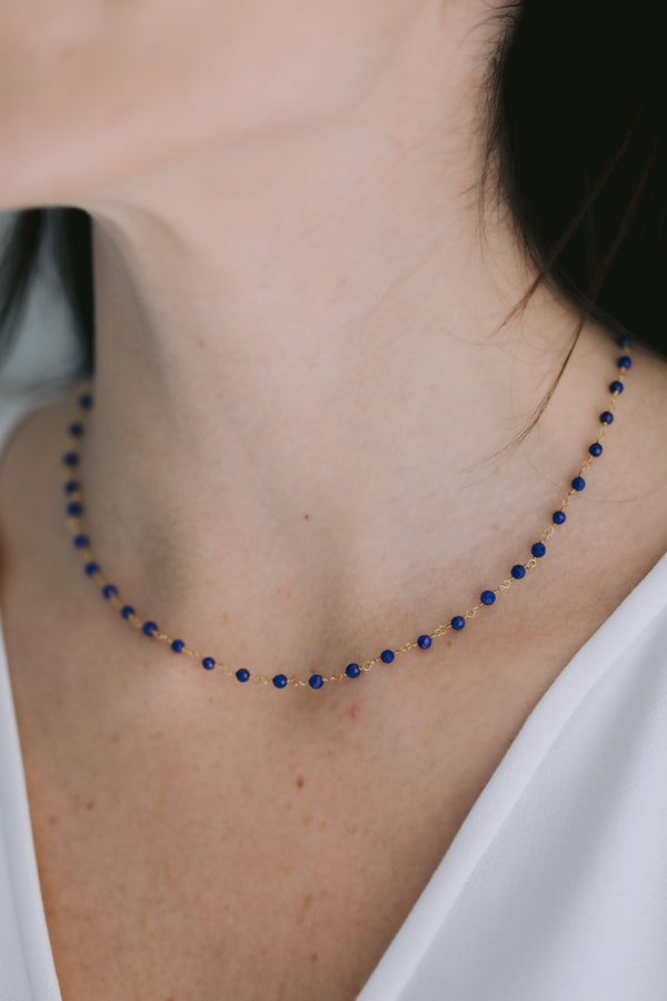 Lapis lazuli necklace