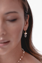 Affection | Bridal Jewelry Crystal Drop Earrings