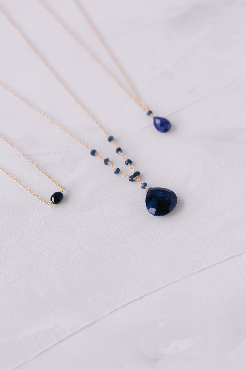 Faith | Sapphire Necklace