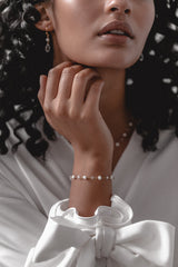 Everlasting Love | Delicate Bridal Jewelry Bracelet