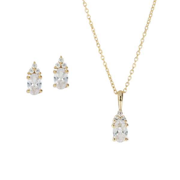 Dazzling Beauty | Jewelry set with crystals