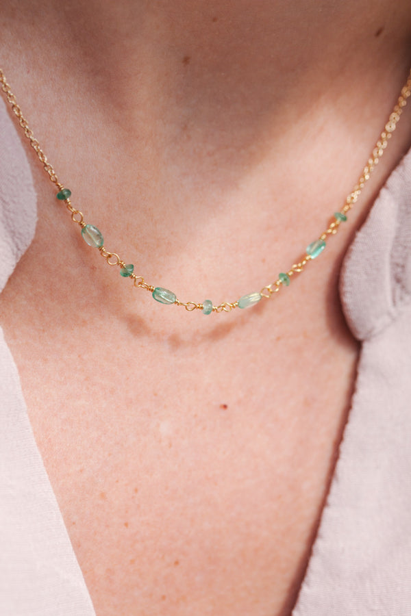 Ambition | Emerald Necklace