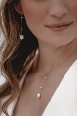 Celestial | Bridal jewelry set with pearls
