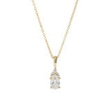 Dazzling Beauty | Necklace with crystal pendant