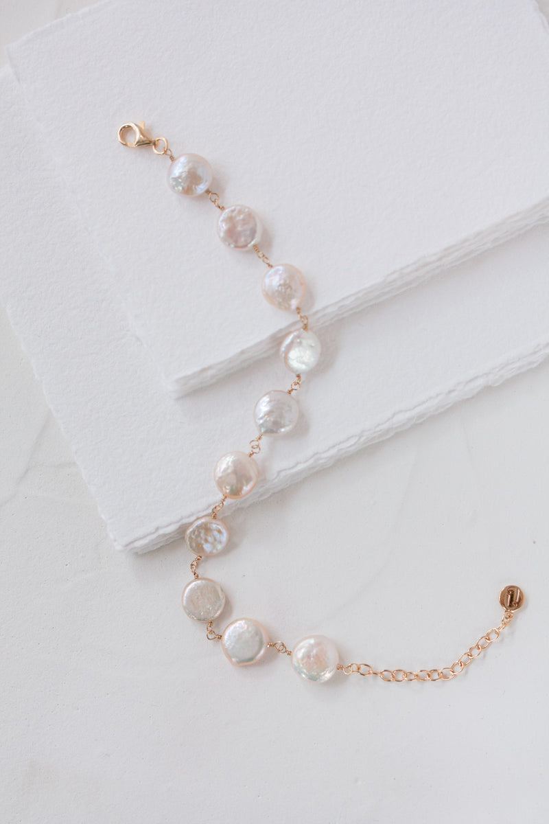 Alliance | round pearl bracelet for wedding