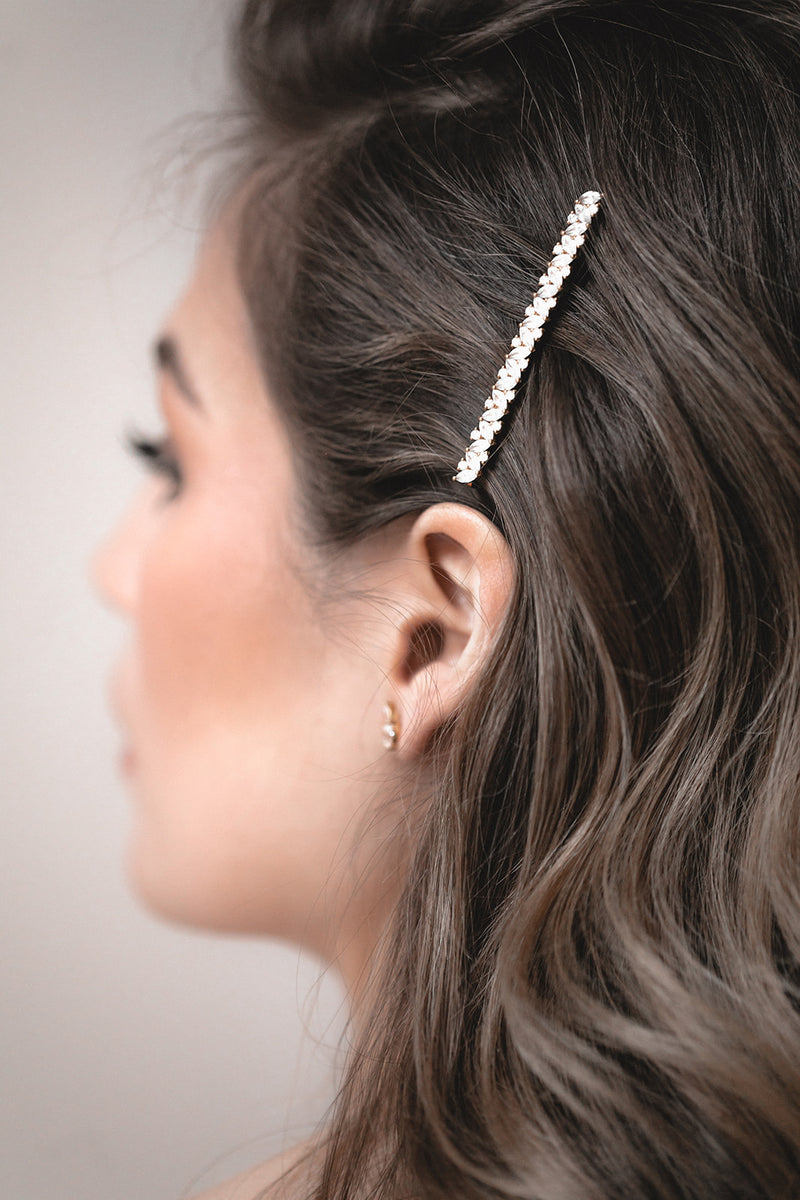 MAID OF HONOUR | Glamorous hair clip with small crystals