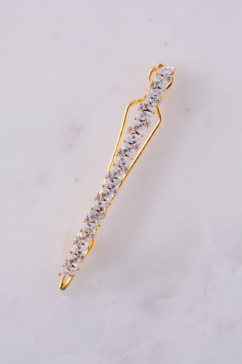 Maid of Honour | Glamorous Hair Clip with Small Crystals