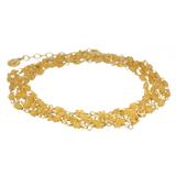 Mandarin Chameleon | Mandarin Garnet Wrap Bracelet and Necklace